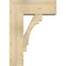 Ekena Millwork Merced Block Rough Sawn Bracket w/ Offset Brace, Douglas Fir, 8"W x 20"D x 28"H BKT0806X20X28MRC05RDF - alternate 2